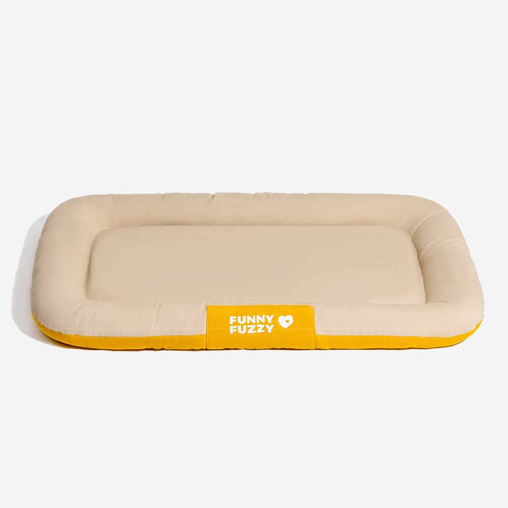 Outdoor Waterproof & Scratch-Resistant Color-Blocked Orthopedic Dog Mat - Trek Lounge
