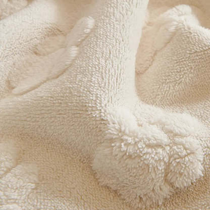 Paw Print Cute Plush Thick Sofa Decoration Non-slip Sofa Cover