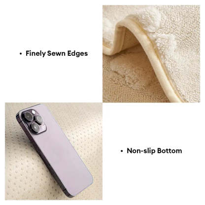 Paw Print Cute Plush Thick Sofa Decoration Non-slip Sofa Cover