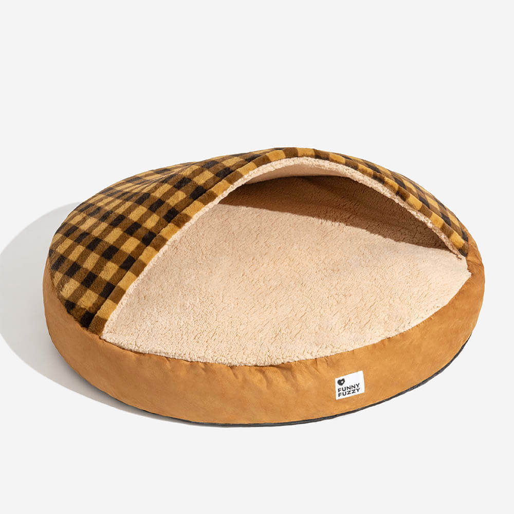 Round Canopy Dream Dog Bed Pet Nest Bed