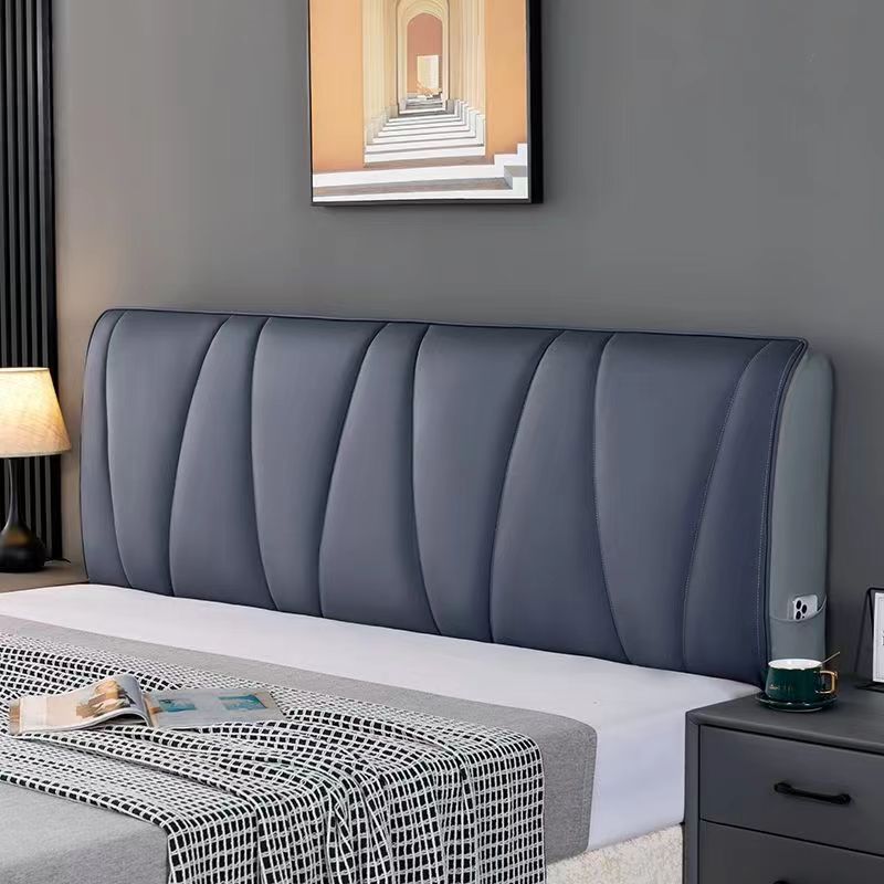 Scratch-resistant Leathaire All-inclusive Bed Headboard Cover