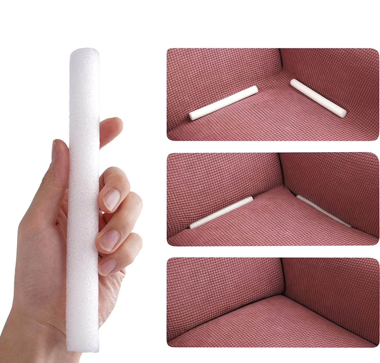Sofa Cover Foam Anti-slip Fixing Sticks - FUNNYFUZZY