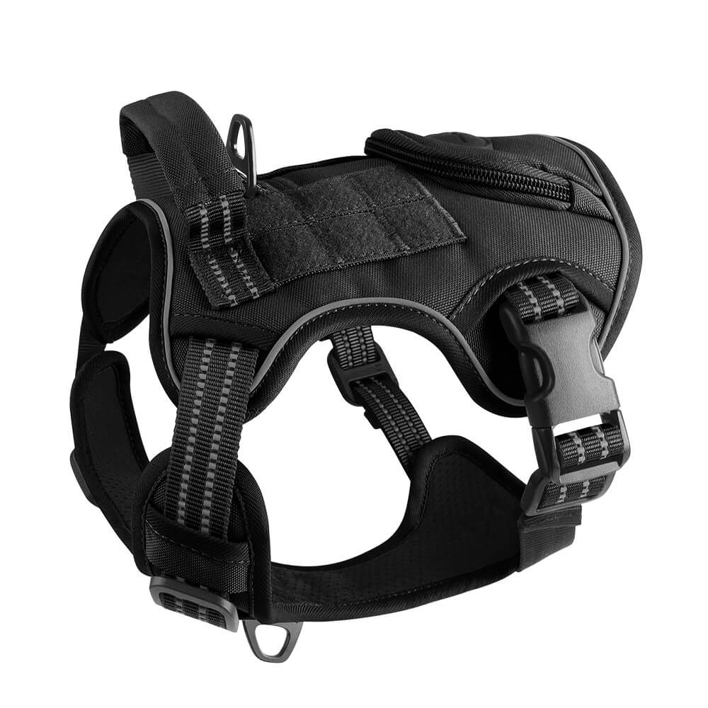 Tactical Heavy No Pull Easy On-Off Dog Harness
