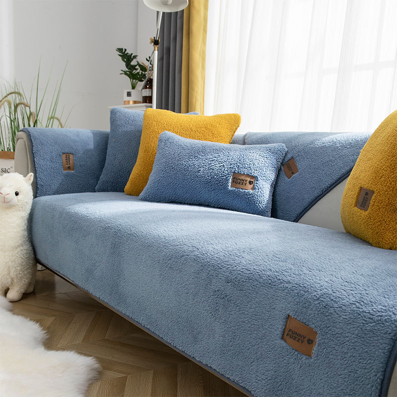 Cotton sofa cover couch cover grey couch protector sofa throw cover for  dogs feature geometrical woven jacquard fabric
