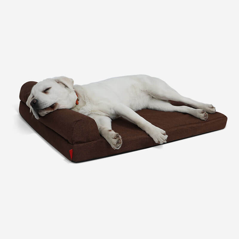 Thick Linen Fabric Removable Orthopaedic Dog Bed
