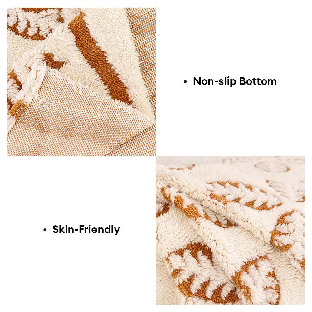 Thickened Jacquard Velvet Leaf Pattern Sofa Decoration Multi-Purpose Blanket Sofa Cover