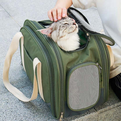 Travel Multifunctional Expandable Cat Carrier Bag