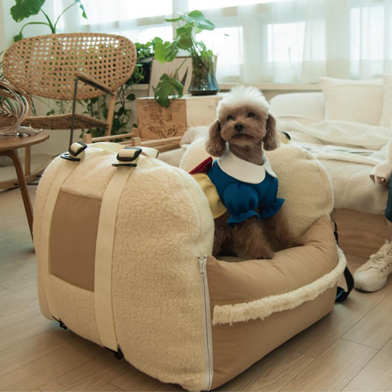 Travel Safety Pup Protector Dog Car Seat Bed