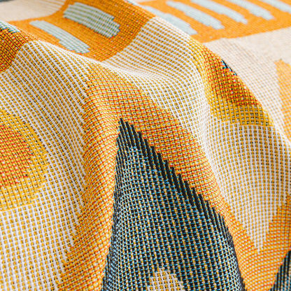 Tropical Style Multi-Purpose Sofa Protection Scratch Resistance Throw Sofa Cover