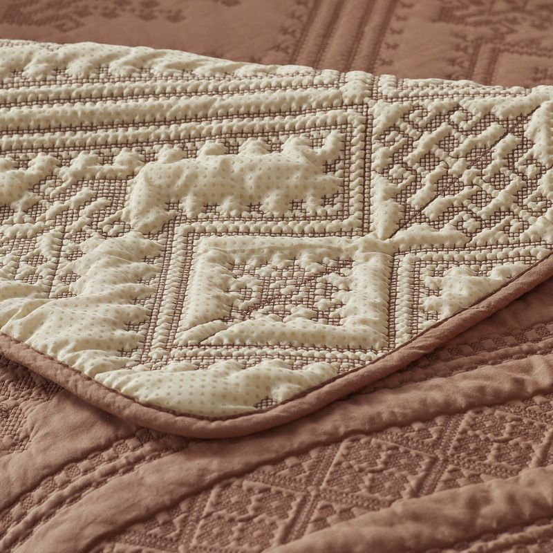 Vintage Embroidery Cotton Washable Sofa Cover