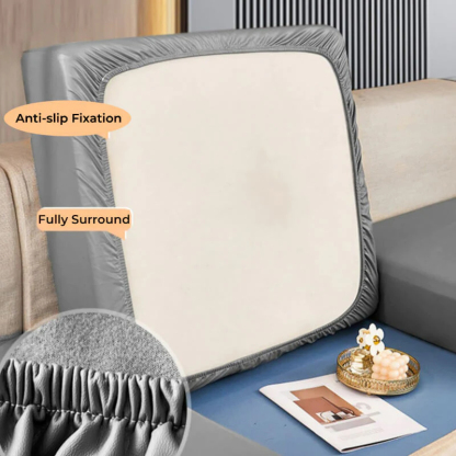 Waterproof Leathaire Fabric Fully Surround Anti-Scratch and Hair-Resistant Sofa Cover