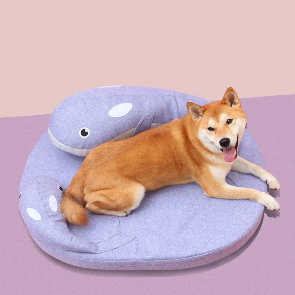 Whale Deep Sleep Bed Multi-Support Waterproof Dog Bed