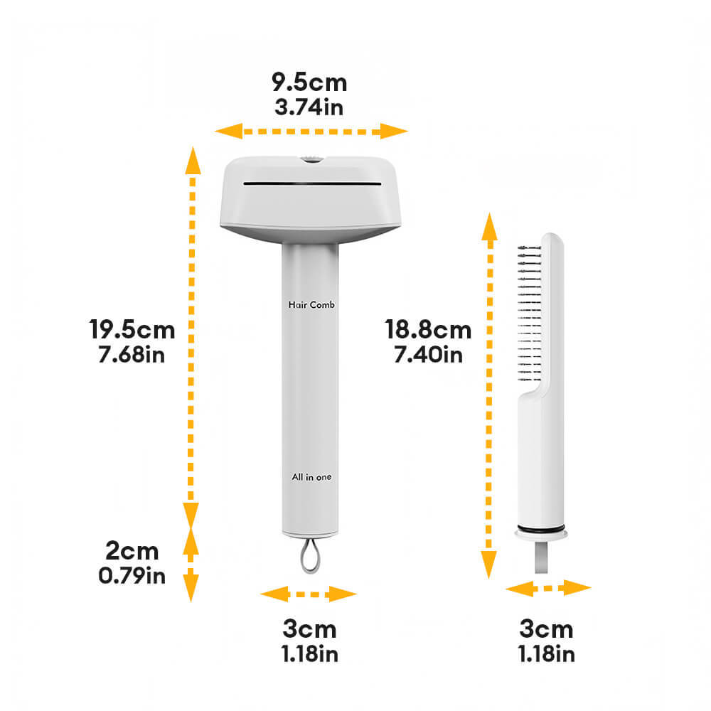 3 In 1 Deshedding Brush Pet Hair Grooming Comb