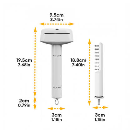 3 In 1 Deshedding Brush Pet Hair Grooming Comb