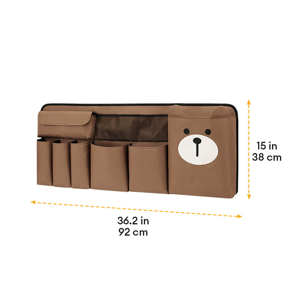 Cute Multifunctional Car Boot Storage Bag – Keep Things Tidy with a Fun Touch