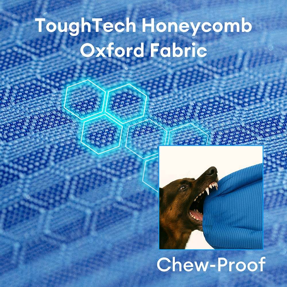 Fully Orthopaedic Surround Support Waterproof Fabric Anti-Anxiety Large Dog Bed
