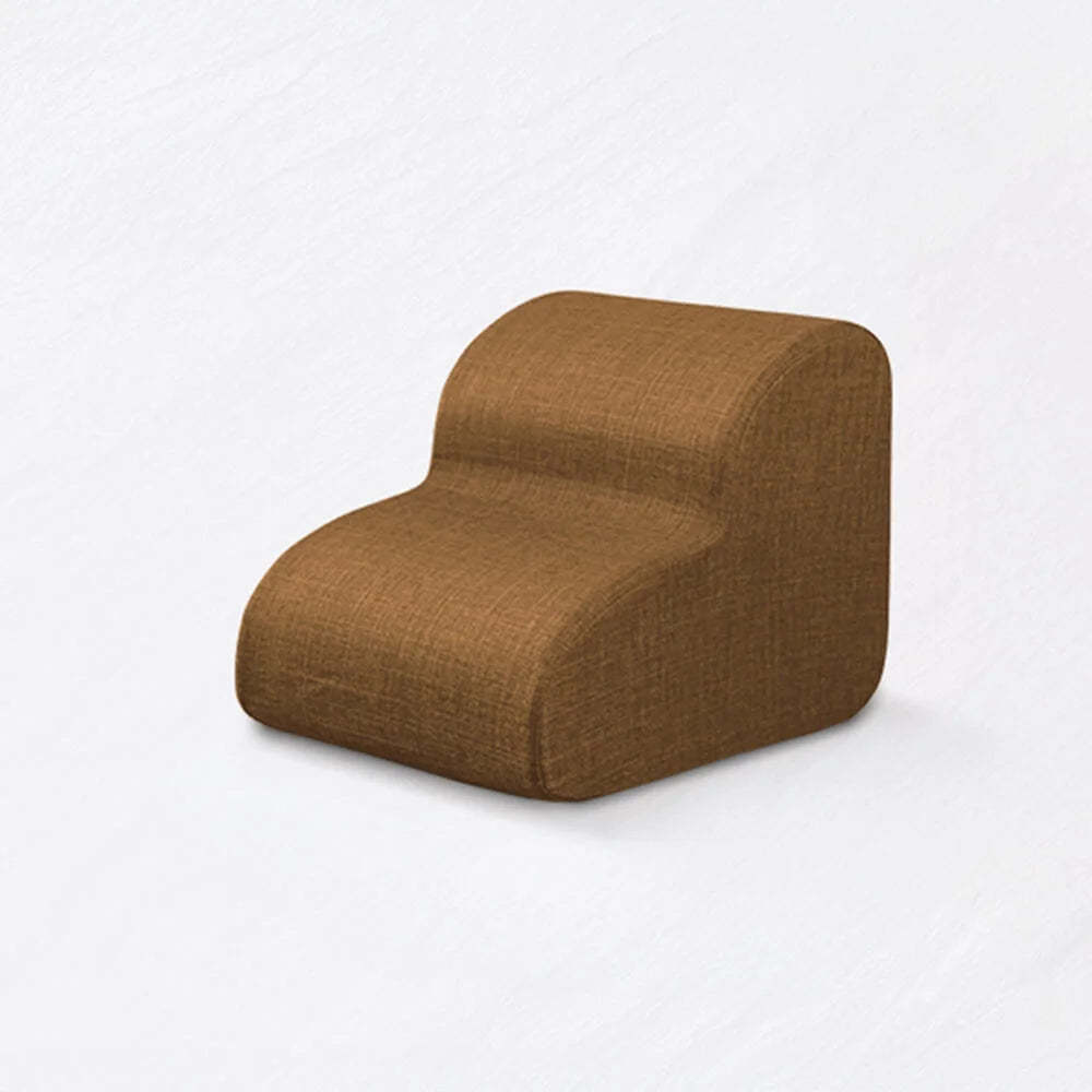 Faux Linen Anti-Scratch Joint Protection Dog Steps