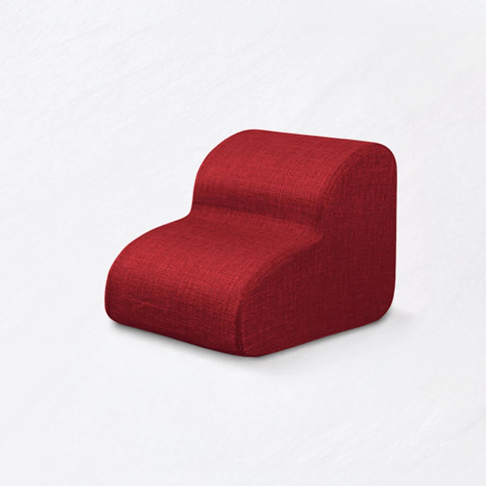 Faux Linen Anti-Scratch Joint Protection Dog Steps