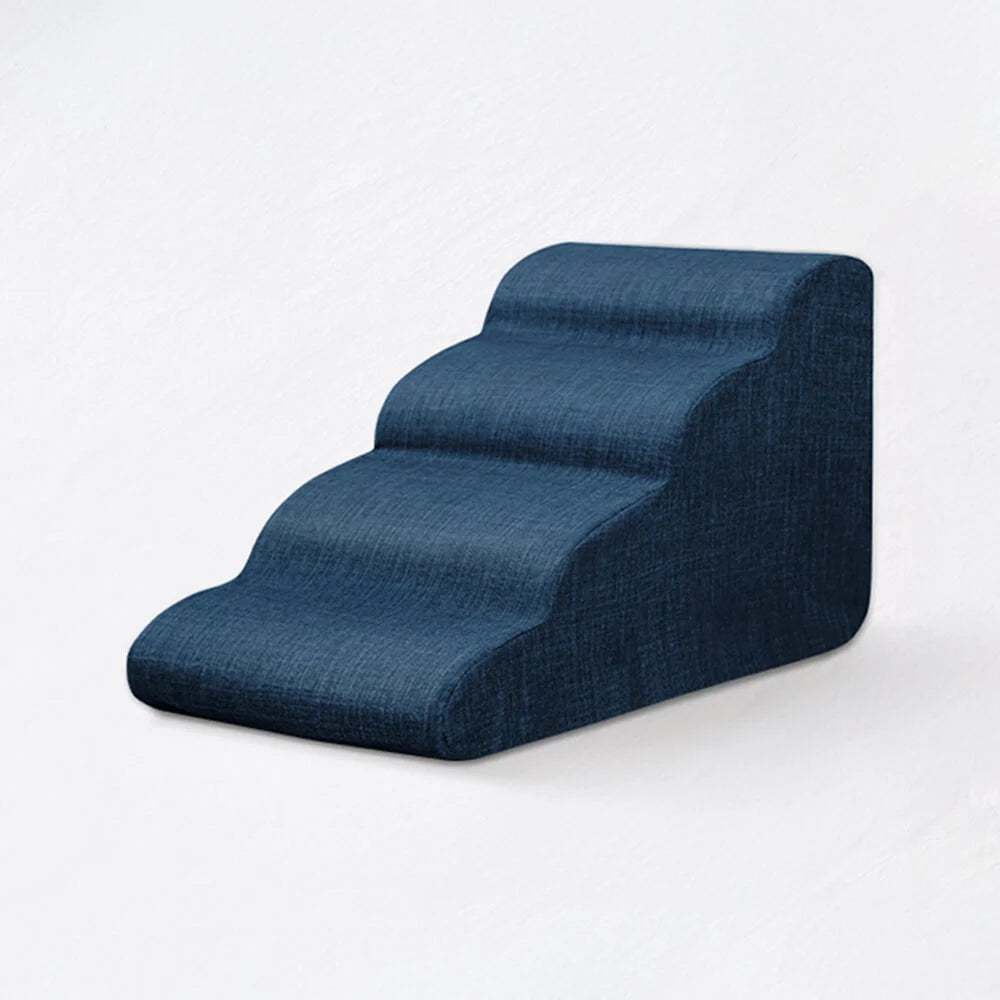 Faux Linen Anti-Scratch Joint Protection Dog Steps