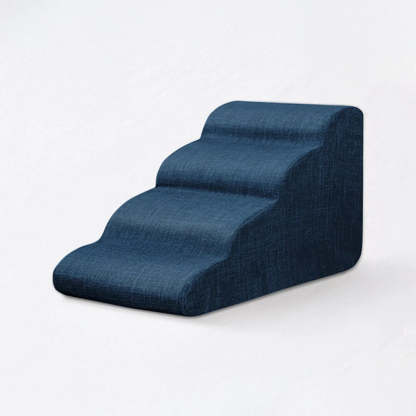 Faux Linen Anti-Scratch Joint Protection Dog Steps