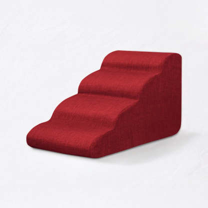 Faux Linen Anti-Scratch Joint Protection Dog Steps