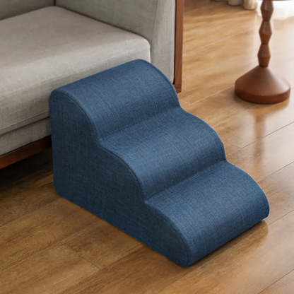 Faux Linen Anti-Scratch Joint Protection Dog Steps