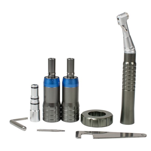 Dental Turbine Handpiece Implant Torque Wrench Type Turbine Handpiece Universal Adjustable Setting With Disinfection Box