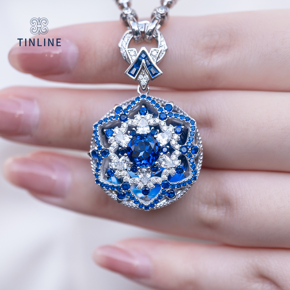 Sacred Lotus Blossom Necklace