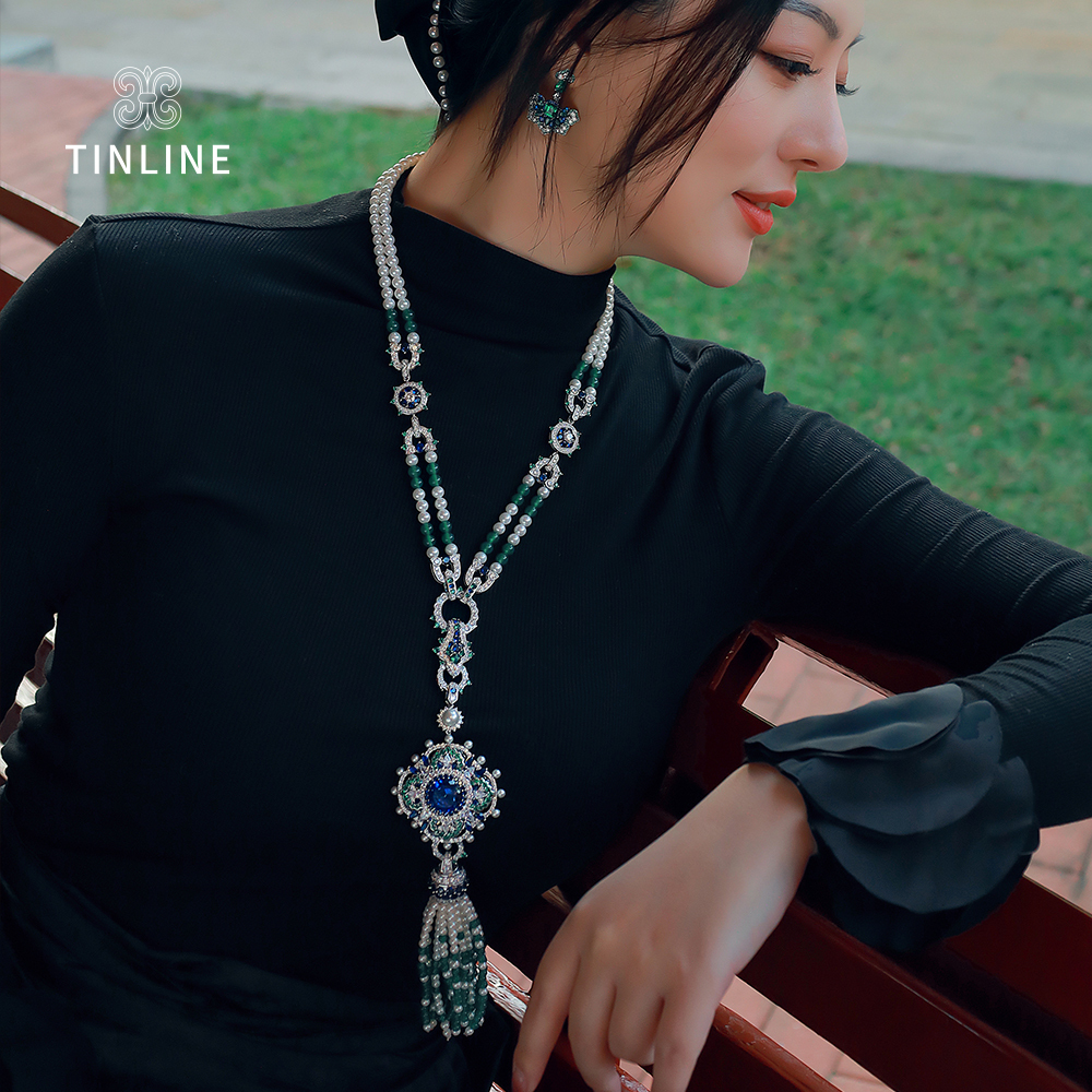 Celestial Lotus Splendor Necklace