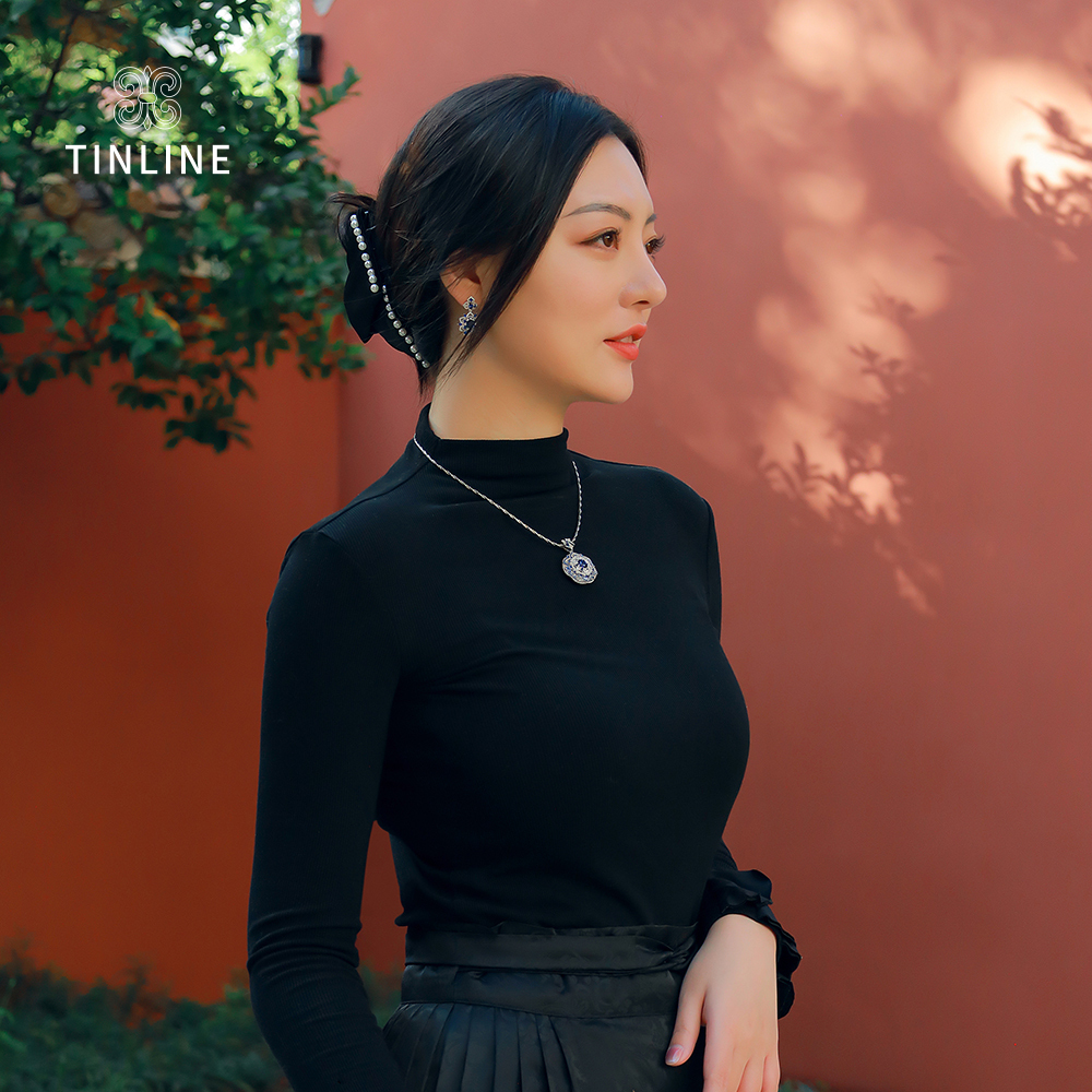 Sacred Lotus Blossom Drop Earrings