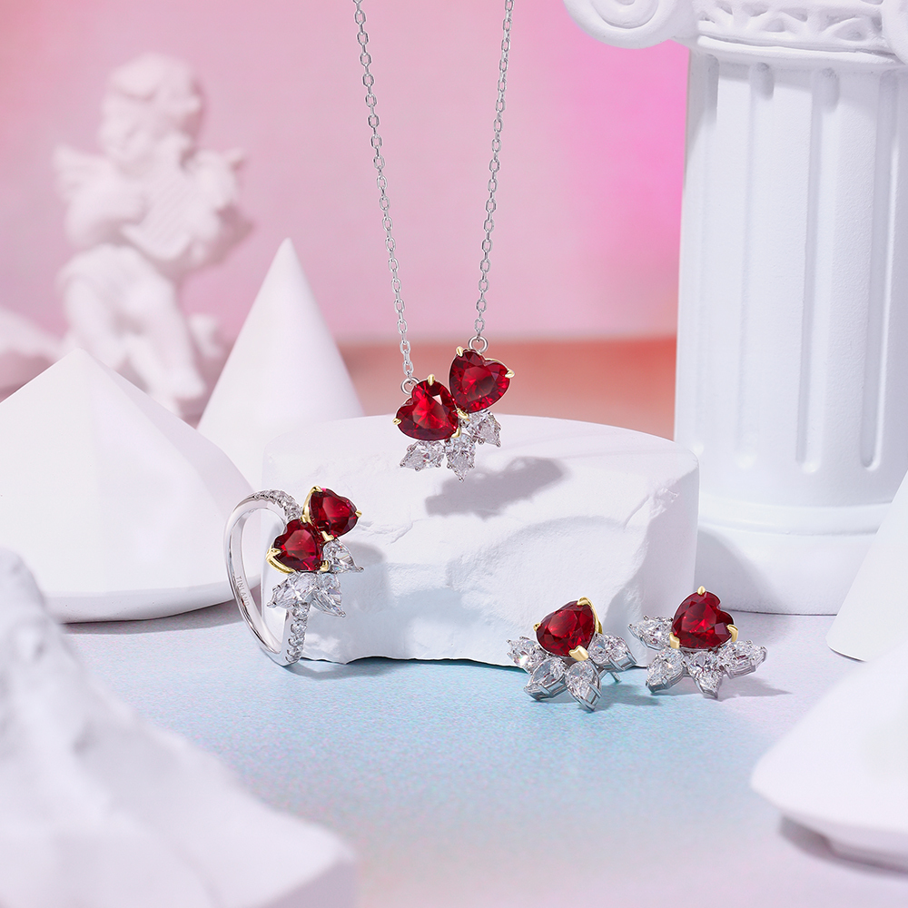 Heartbeat Collection Stud Earrings