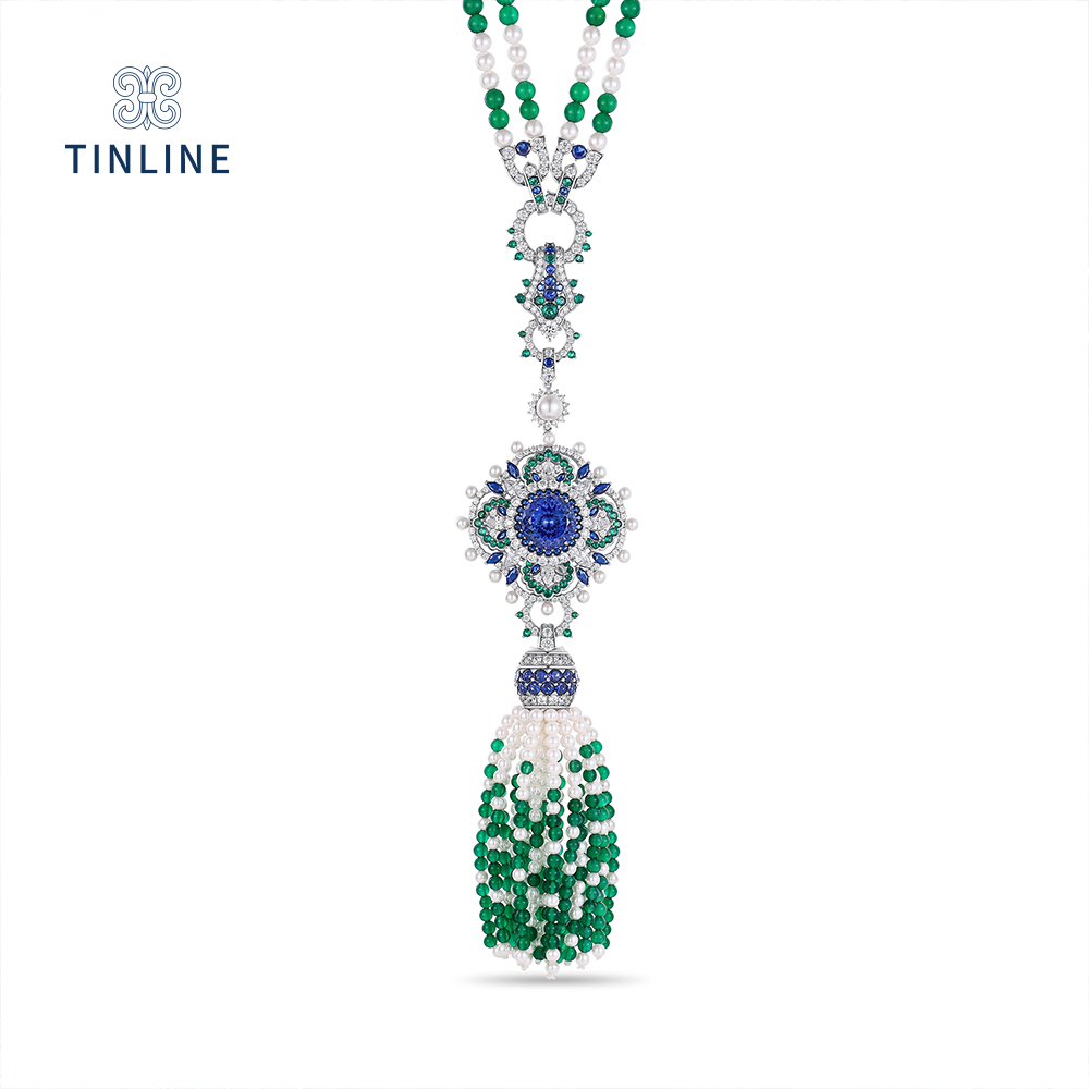 Celestial Lotus Splendor Necklace