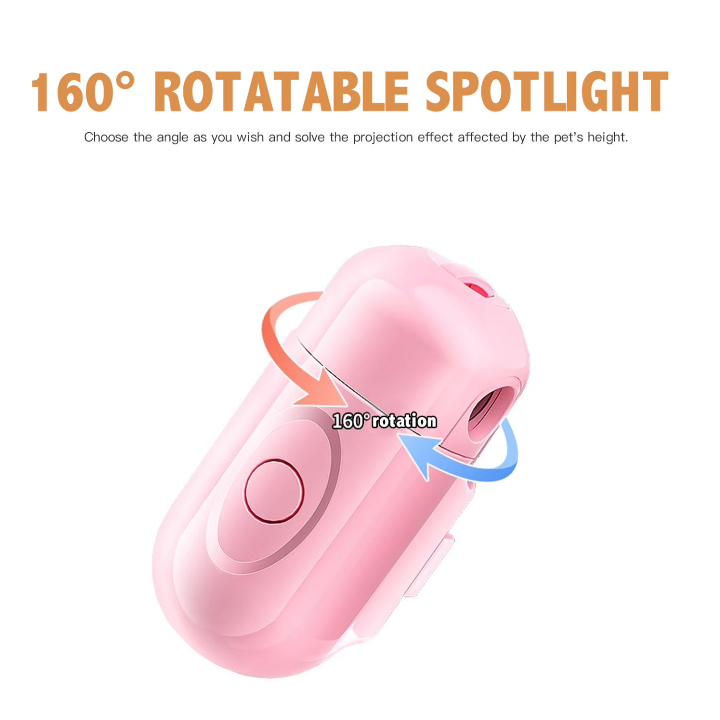 Customized Pet Social Projection Lamp Collar Tag Led Lamp Night Anti-Lost Dog Walking Lamp Pet Lamp