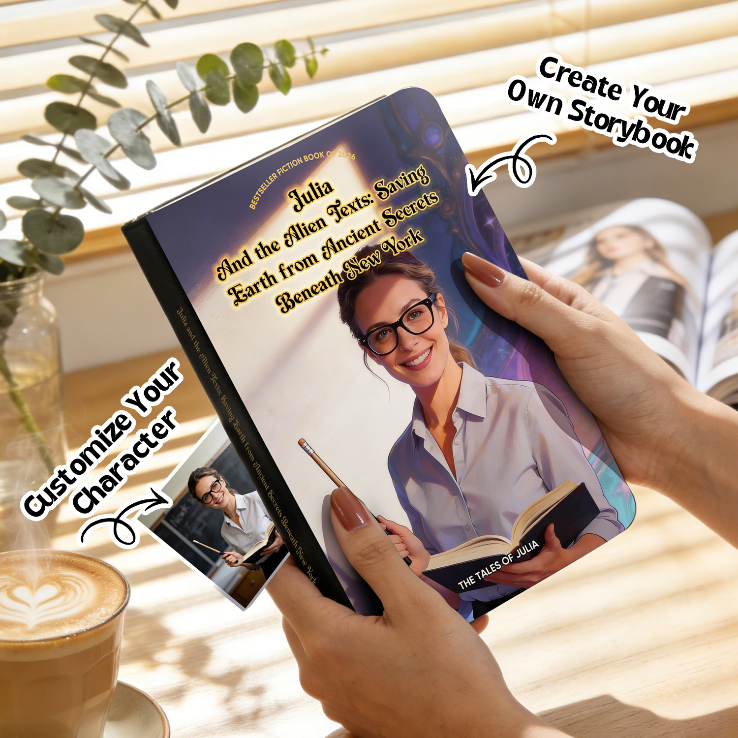 Personalized Story Book – Your Own Custom Fiction Novel Where You Are the Main Character