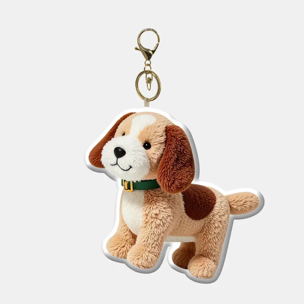 Personalized Bag Charm Photo Plush Doll Keychain Mini Me Plush Keychain Birthday Gifts