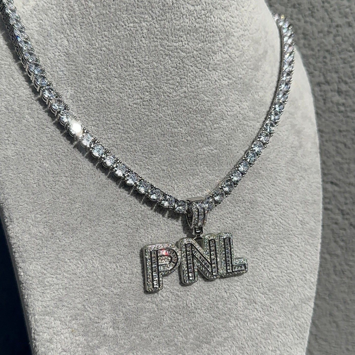 Custom Name Necklace Custom Pendant Thick Style