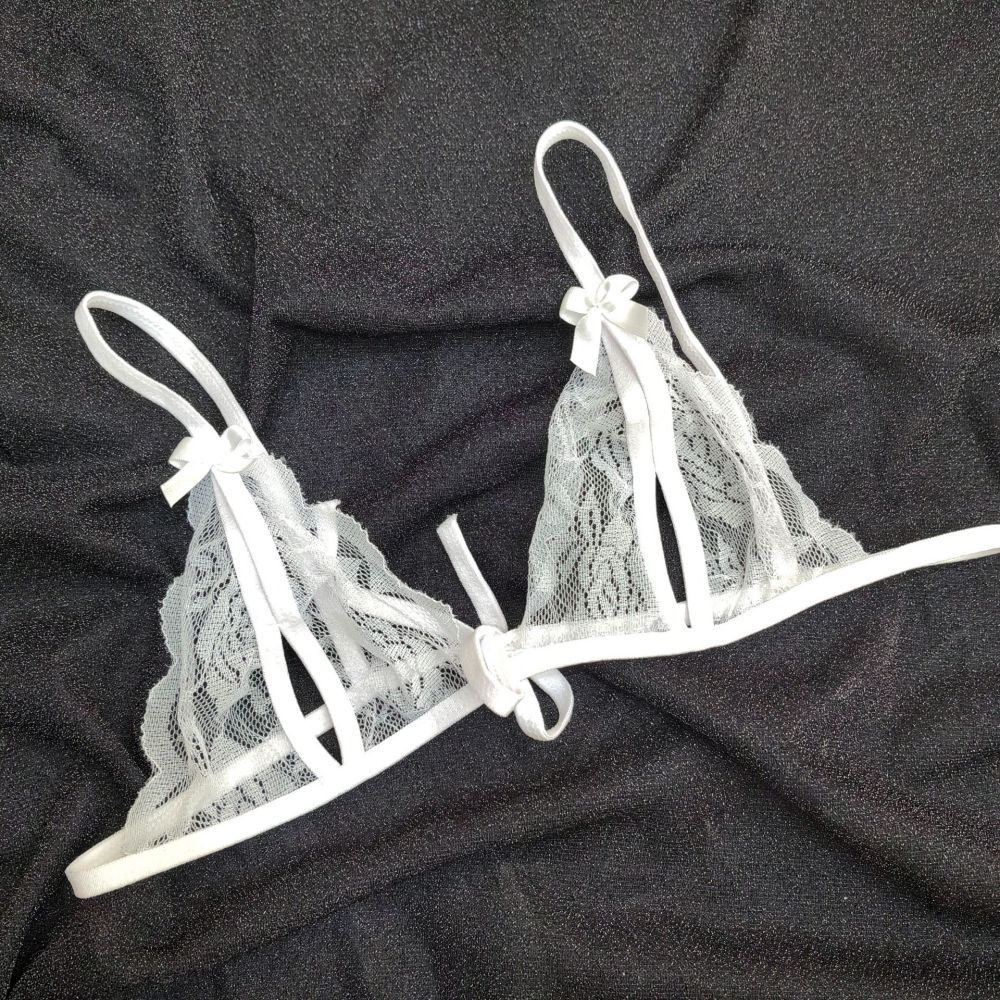 Rose Lace Bra Lace Transparent Underwear Gift For Her