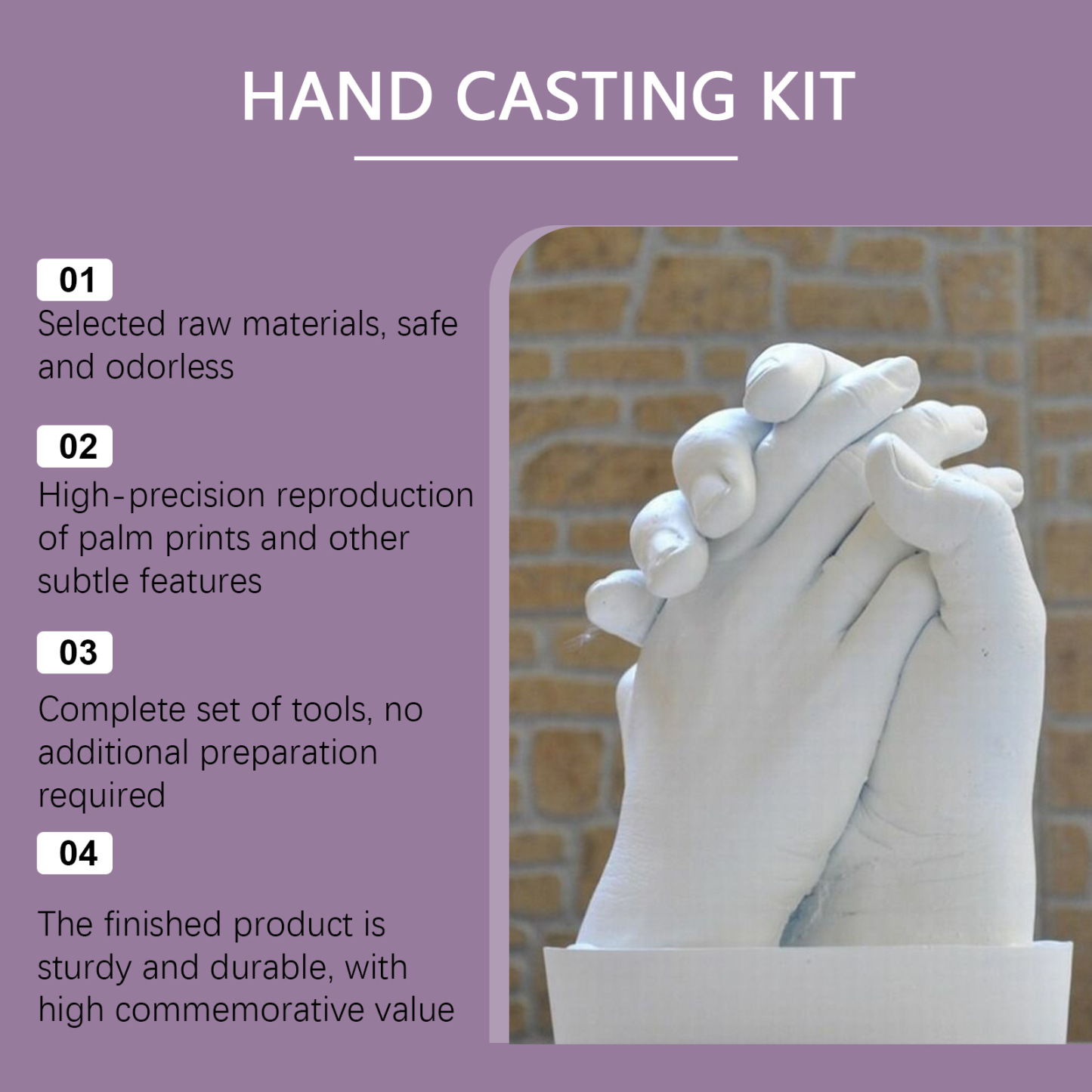 Original Casting Kit-Perfect Gift and Activity for Couples, Families, & Friends