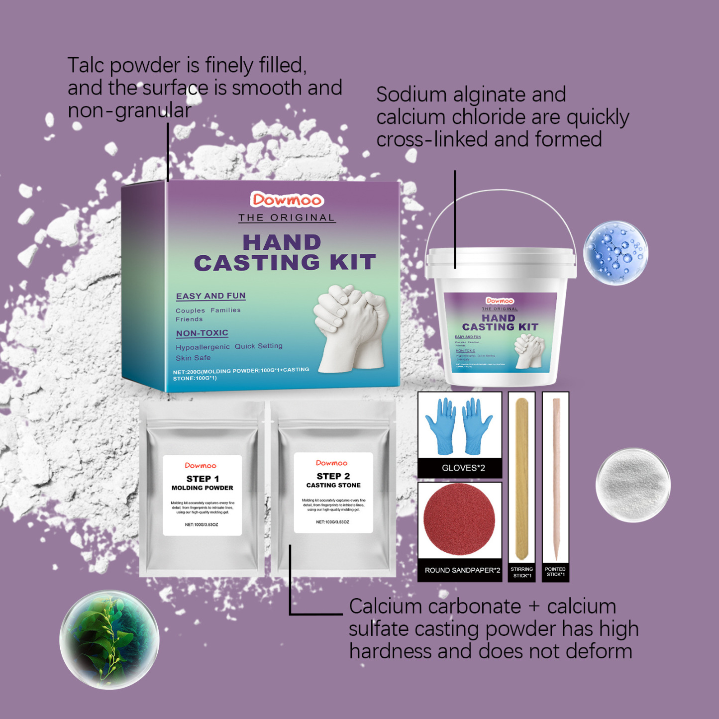 Original Casting Kit-Perfect Gift and Activity for Couples, Families, & Friends