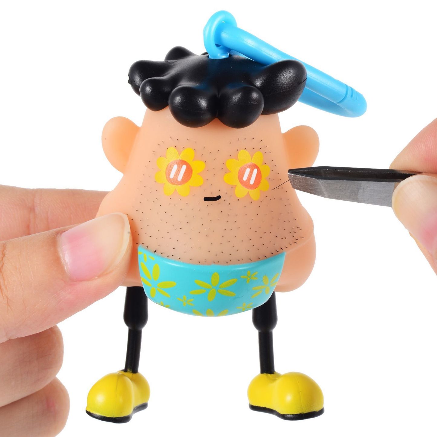 Fidget Toy with Tweezers Perfect Stress-buster and Mood Booster Plucking Habit Gift