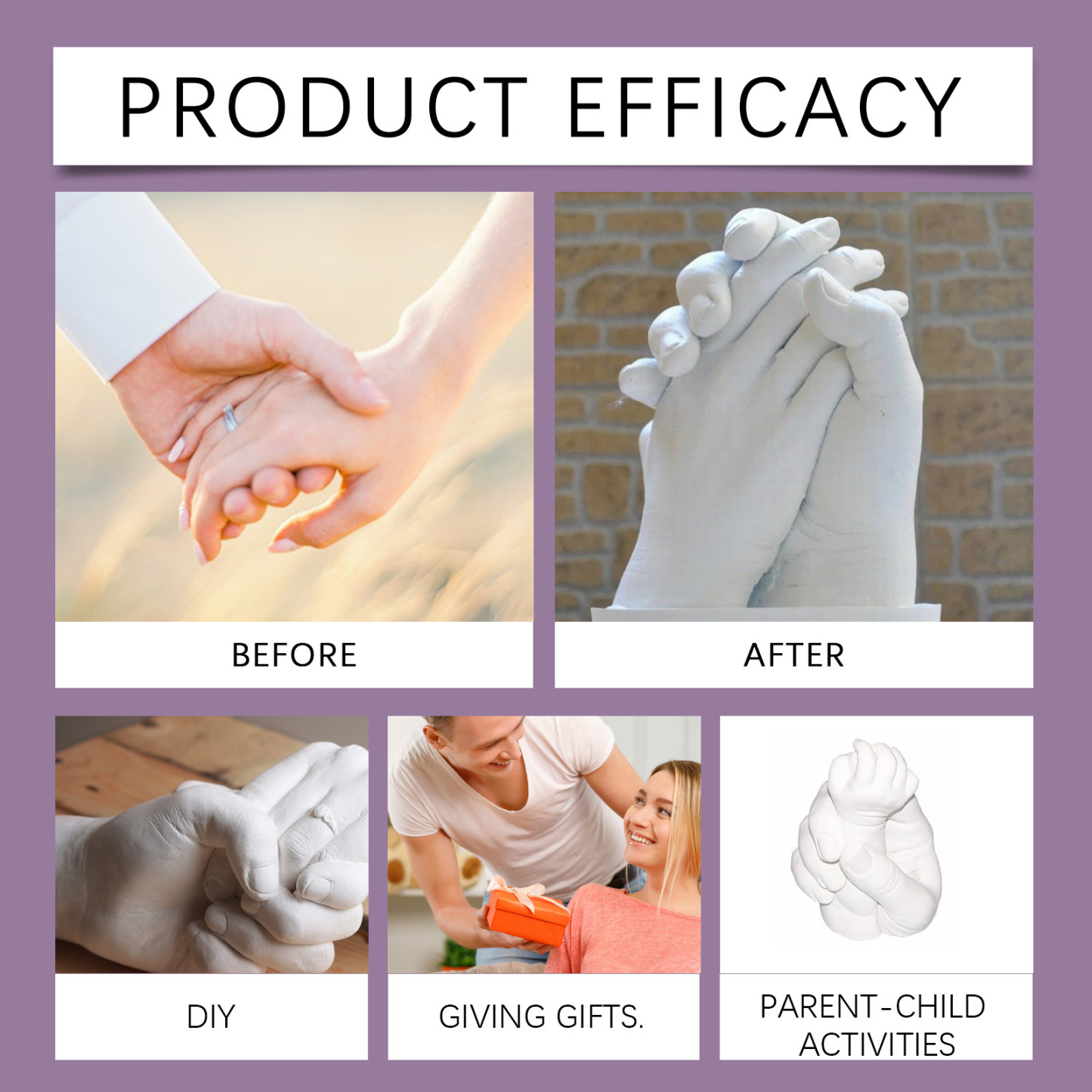 Original Casting Kit-Perfect Gift and Activity for Couples, Families, & Friends