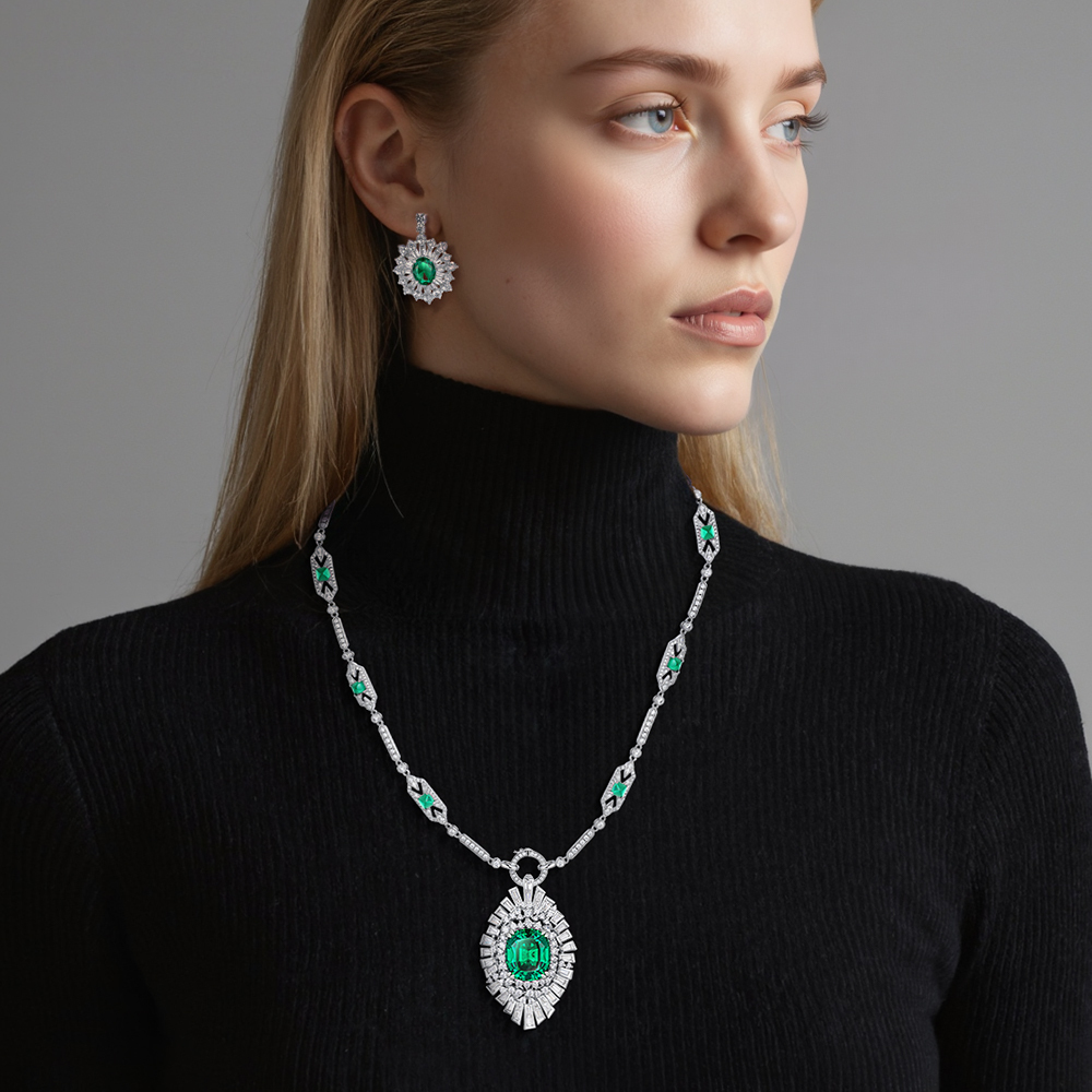 Emerald Odyssey Necklace