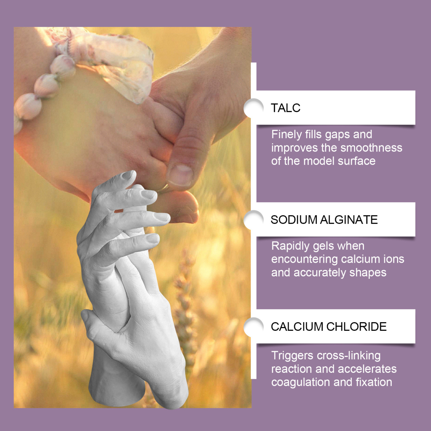 Original Casting Kit-Perfect Gift and Activity for Couples, Families, & Friends