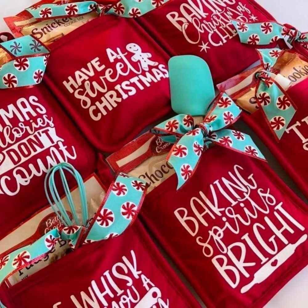 Christmas Baking Pot Rack/ Oven Pad/Present Bag