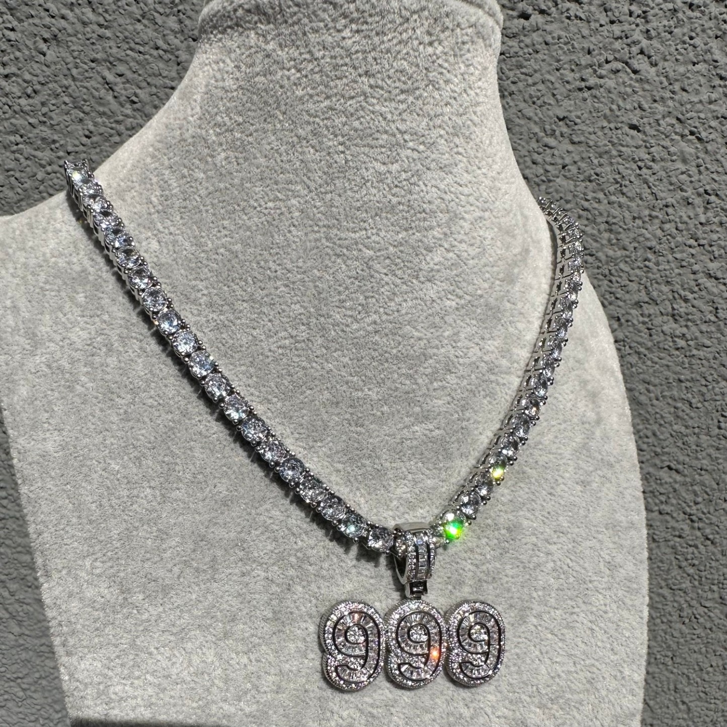 Custom Name Necklace Custom Pendant Thick Style