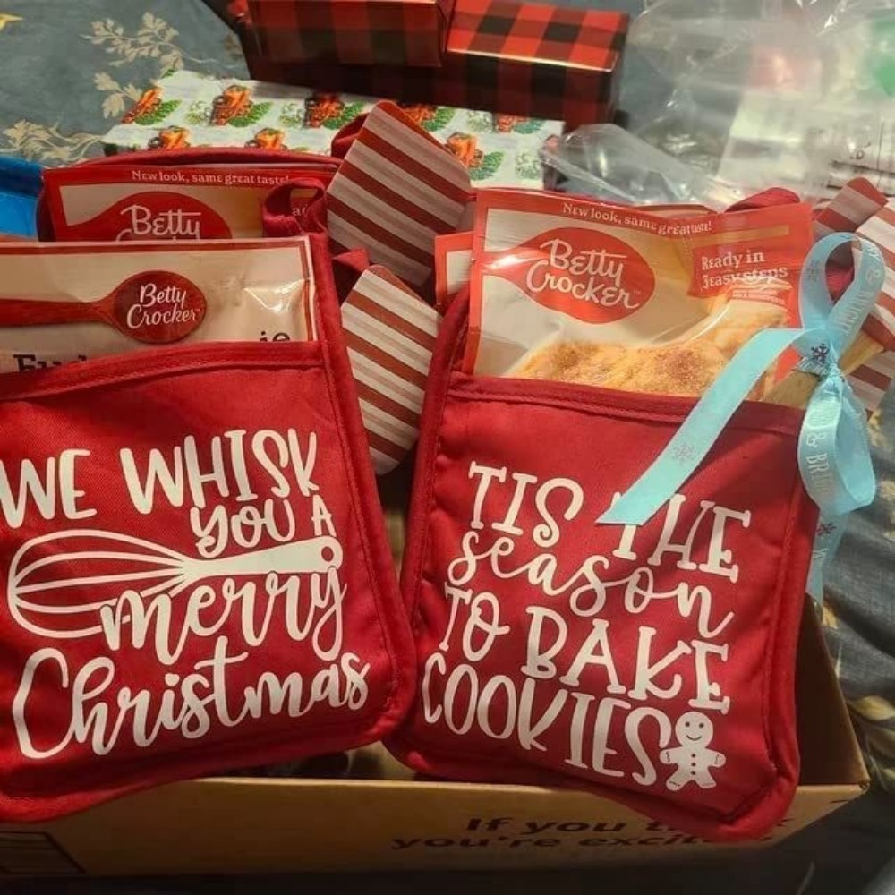 Christmas Baking Pot Rack/ Oven Pad/Present Bag