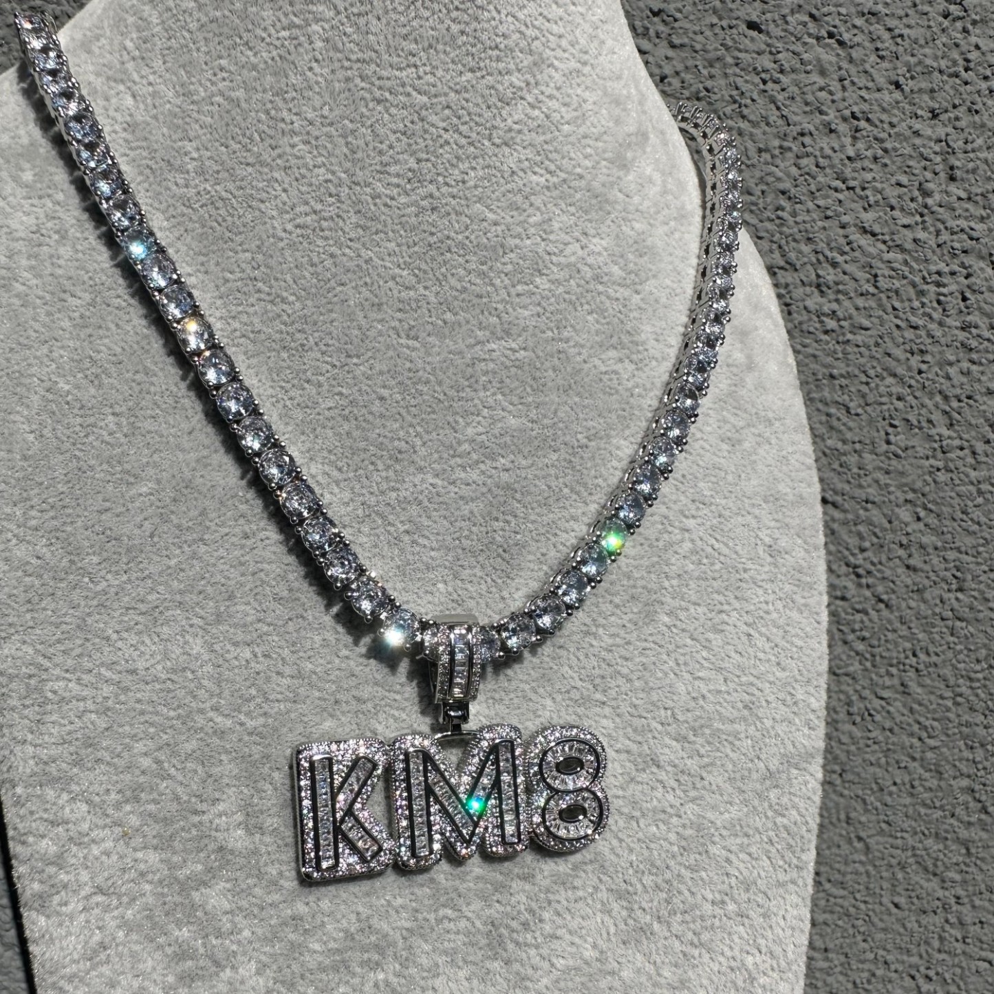 Custom Name Necklace Custom Pendant Thick Style