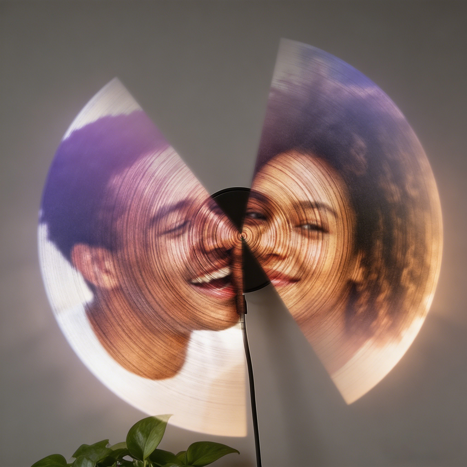 3D Holographic LED Fan Screen Hd Version Naked Eye 3d Home Decor Billboards