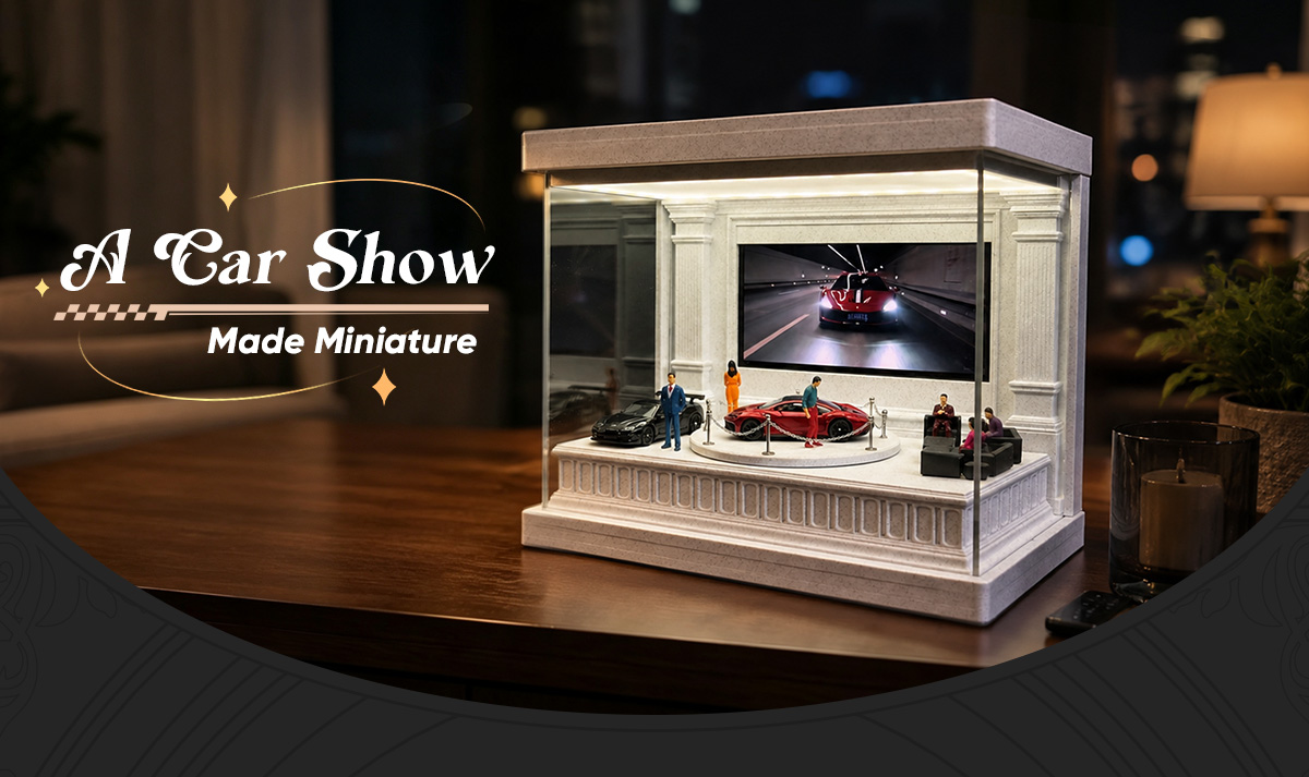 Bring the excitement of an automotive exhibitio...