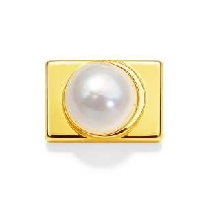 Pearl Charm - Gold